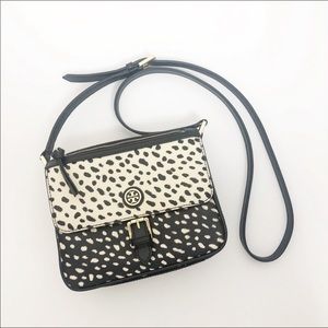 Tory Burch Kerrington Dotted Pony Crossbody Bag